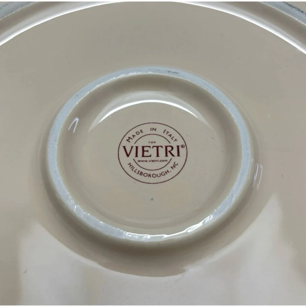 Vietri Ceramic Plate Summer Fruit